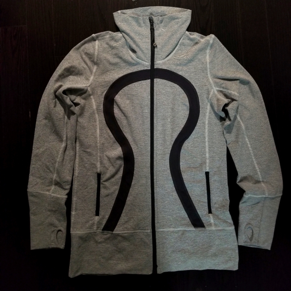 Lululemon Size 12 Jacket Grey